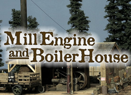 SierraWest Scale Models O Scale Mill Engine and Boiler House